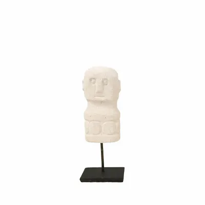 Sculptures, statuettes et miniatures - Le Sumba Man Sur Pied - BAZAR BIZAR LIVING