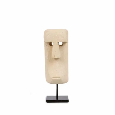 Sculptures, statuettes and miniatures - The Sumba Stone #20 on Stand - BAZAR BIZAR LIVING