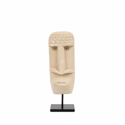 Sculptures, statuettes et miniatures - La Pierre Sumba #21 sur Socle - BAZAR BIZAR LIVING