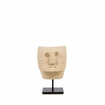 Sculptures, statuettes et miniatures - La Sumba Pierre Décorative #23 sur Pied - BAZAR BIZAR LIVING