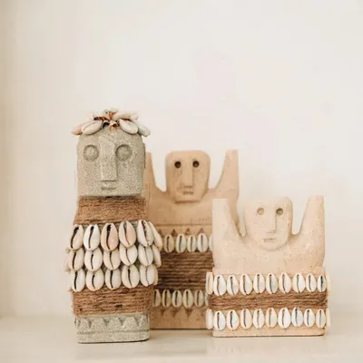 Sculptures, statuettes et miniatures - La Pierre Décorative Sumba #28 - S - BAZAR BIZAR LIVING