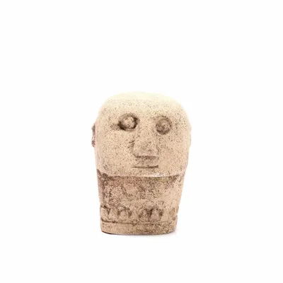 Sculptures, statuettes and miniatures - The Sumba Stone Statue #09 - BAZAR BIZAR LIVING
