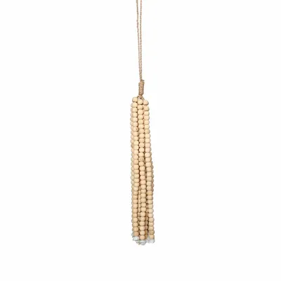 Objets de décoration - La Pompon En Perles De Bois - Naturel - BAZAR BIZAR LIVING
