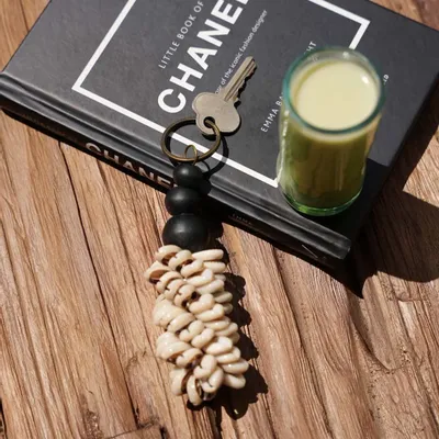Objets de décoration - Le Porte-Clés Canggu - Noir Naturel - BAZAR BIZAR LIVING