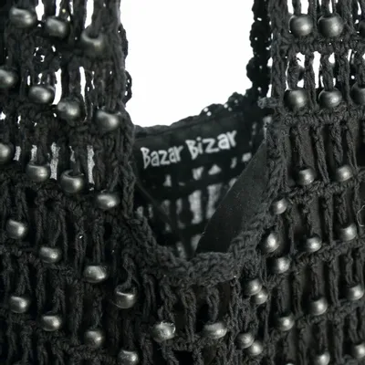 Bags and totes - The Day in Day out Tote - Black - BAZAR BIZAR LIVING