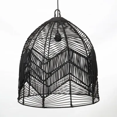 Hanging lights - The Bala Pendant - Black - L - BAZAR BIZAR LIVING