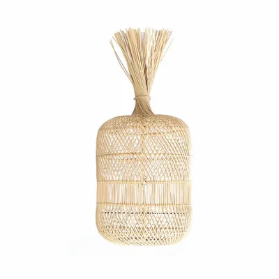 Lampadaires - Le Dumpling Lampadaire - Suspension - Naturel - M - BAZAR BIZAR LIVING