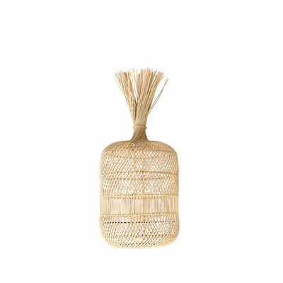 Lampadaires - Le Dumpling Lampadaire - Suspension - Naturel - S - BAZAR BIZAR LIVING