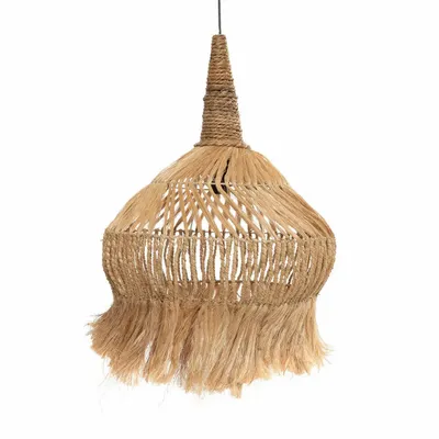 Blinds - The Hippy Tipi Pendant - Natural - L - BAZAR BIZAR LIVING