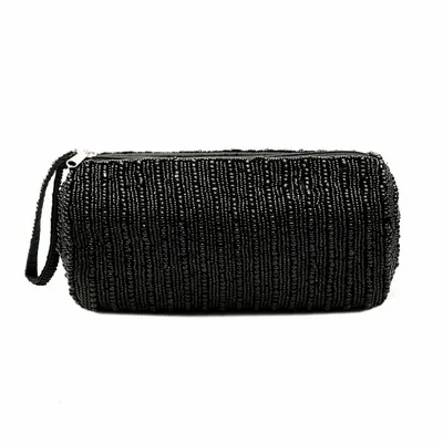 Clutches - The Pencil Case - Black - BAZAR BIZAR LIVING