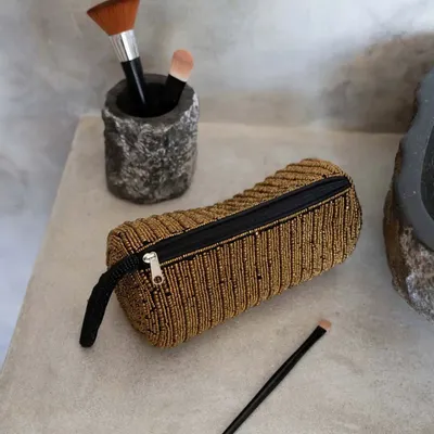 Pochettes - La Trousse à Crayons - Or - BAZAR BIZAR LIVING