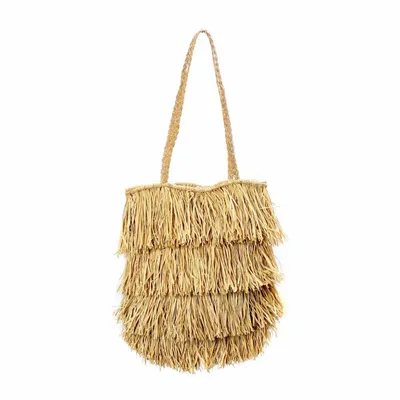 Bags and totes - The Raffia Bahamas Tote - Natural - BAZAR BIZAR LIVING