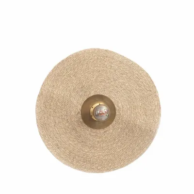 Wall lamps - The Let's Groove Wall Lamp - Natural Brass - M - BAZAR BIZAR LIVING