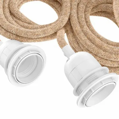 Ceiling lights - Fitting Lamps Ceiling - Natural White - 3 Fittings - BAZAR BIZAR LIVING