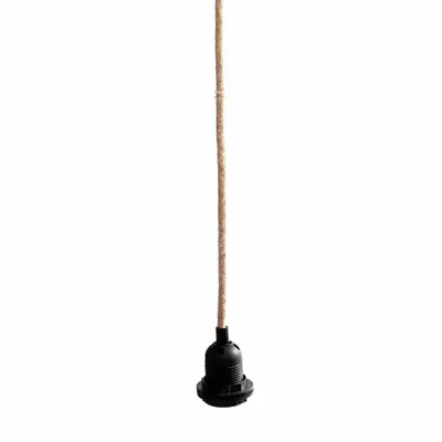 Ceiling lights - Fitting Lamps Ceiling - Natural Black - 1 Fitting - BAZAR BIZAR LIVING