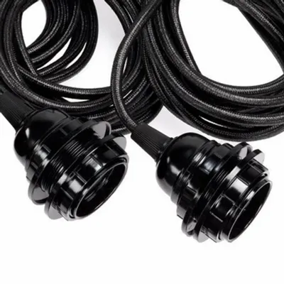 Ceiling lights - Fitting Lamps Ceiling - Black - 3 Fittings - BAZAR BIZAR LIVING