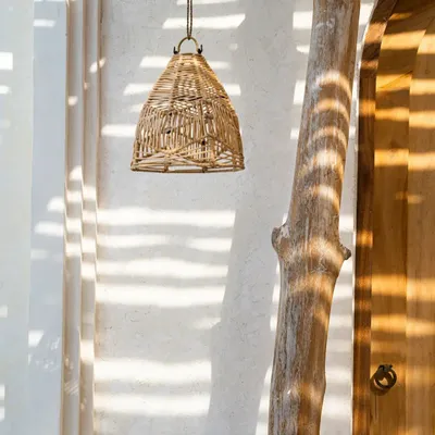 Blinds - The Bala Pendant - Natural - S - BAZAR BIZAR LIVING