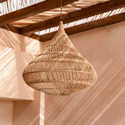 Abat-jours - La Suspension Drop - Naturel - L - BAZAR BIZAR LIVING