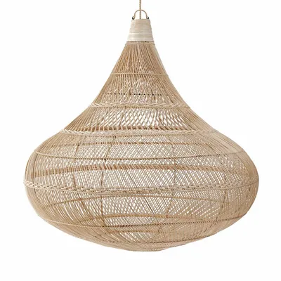 Blinds - The Drop Pendant - Natural - XL - BAZAR BIZAR LIVING