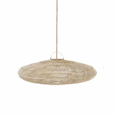 Blinds - The Macaron Pendant - Natural - L - BAZAR BIZAR LIVING