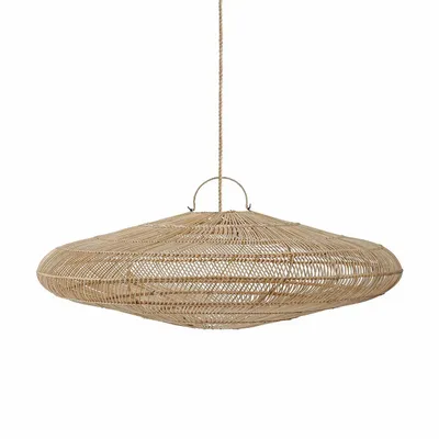 Blinds - The Macaron Pendant - Natural - XL - BAZAR BIZAR LIVING