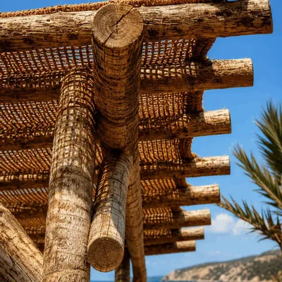 Parasols - Le Coco Shade Carré - Naturel - 300x300 - BAZAR BIZAR LIVING