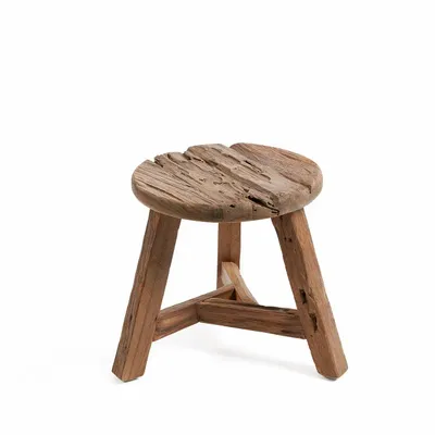 Tabourets - Le Tabouret Yatai - Naturel - M - BAZAR BIZAR LIVING