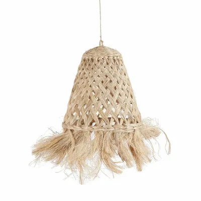 Abat-jours - La Suspension Abaca Jelly Fish - Naturel - S - BAZAR BIZAR LIVING