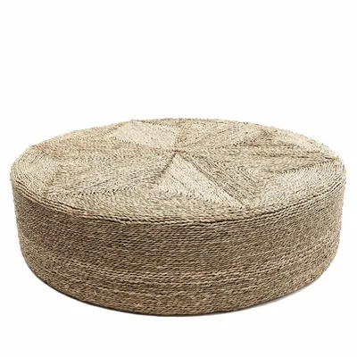 Ottomans - The Huge Pouffe - Natural - BAZAR BIZAR LIVING
