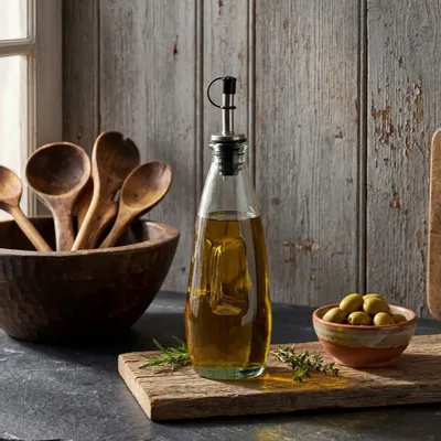 Carafes - La Bouteille d'Huile d'Olive N°03 - Bleue - BAZAR BIZAR LIVING