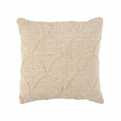 Cushions - The Sahara Cushion Cover - Natural - BAZAR BIZAR LIVING