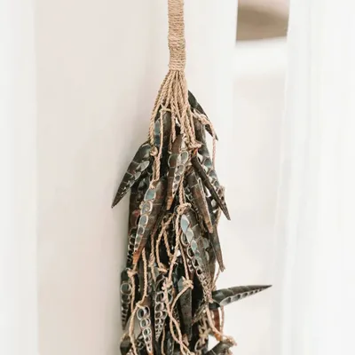 Decorative objects - The Unicorn Shell Tassel - Brown - BAZAR BIZAR LIVING