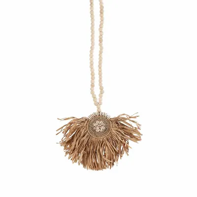 Decorative objects - The Raffia Tajoe Tassel - Natural - BAZAR BIZAR LIVING