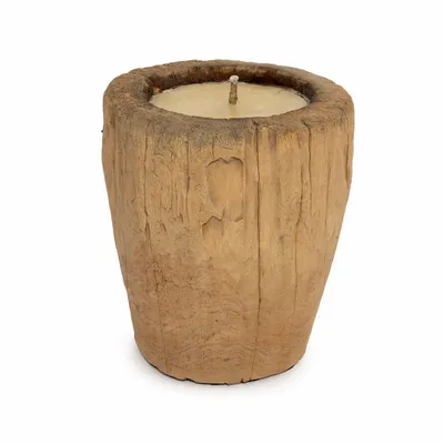 Bougeoirs et photophores  - Le Bougeoir Candle Trunk – Naturel - BAZAR BIZAR LIVING