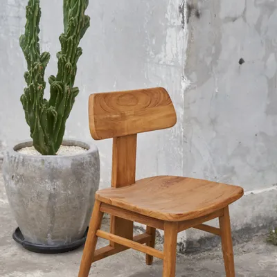 Chairs - The LovYa Dining Chair - Natural - BAZAR BIZAR LIVING