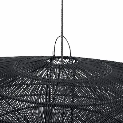 Abat-jours - La Suspension Macaron - Noir - XL - BAZAR BIZAR LIVING