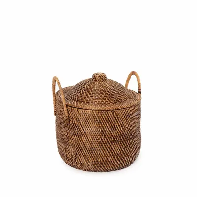 Coffrets et boîtes - Le Panier À Poignées Colonial - Brun Naturel - BAZAR BIZAR LIVING