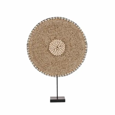 Sculptures, statuettes and miniatures - The Shell Guadeloupe on Stand - Natural White - BAZAR BIZAR LIVING