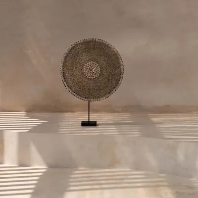 Sculptures, statuettes and miniatures - The Shell Guadeloupe on Stand - Natural White - BAZAR BIZAR LIVING