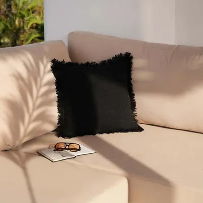 Coussins - Housse De Coussin Full Moon - Noir - BAZAR BIZAR LIVING