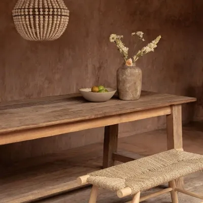 Bancs - Le Banc Porto Seagrass - Naturel - L - BAZAR BIZAR LIVING
