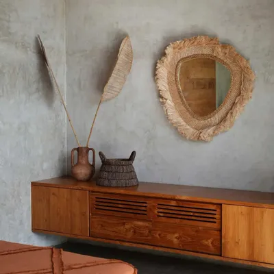 Miroirs - Le Miroir La Contessa - Naturel - L - BAZAR BIZAR LIVING