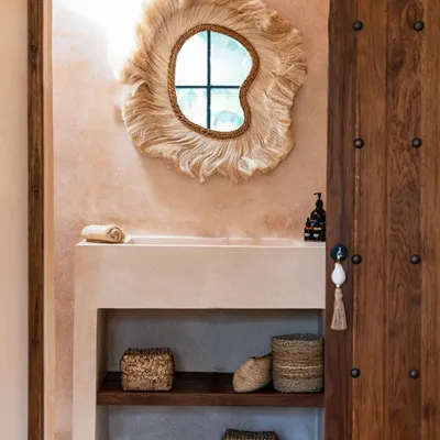 Miroirs - Le Miroir La Principessa - Naturel - L - BAZAR BIZAR LIVING