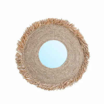 Miroirs - Le Miroir Yema - Naturel - L - BAZAR BIZAR LIVING