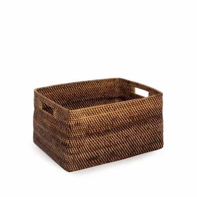 Corbeilles - Le Panier Colonial Magazine - Naturel Marron - L - BAZAR BIZAR LIVING