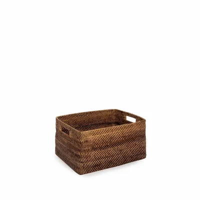 Baskets - The Colonial Magazine Basket - Natural Brown - S - BAZAR BIZAR LIVING