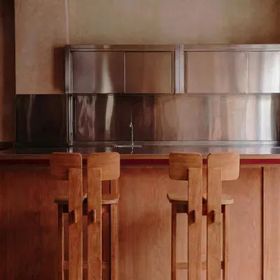 Tabourets - Le Tabouret de Bar Sama Sama - Naturel - BAZAR BIZAR LIVING