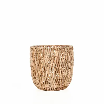 Baskets - The Louh Louh Basket - Natural - S - BAZAR BIZAR LIVING