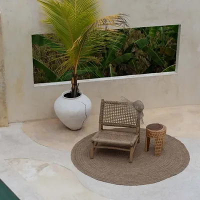 Tabourets - Le Tabouret Paramo - Naturel - BAZAR BIZAR LIVING