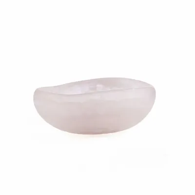 Bowls - The Resin Organic Bowl - Pink White - S - BAZAR BIZAR LIVING